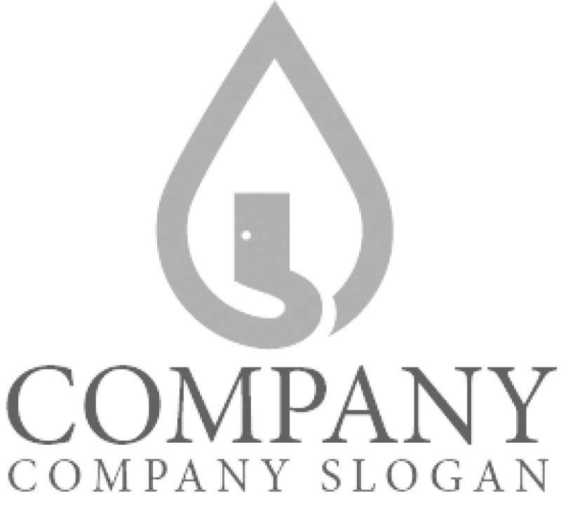 画像6: 家・水滴・ドア・ロゴ・マークデザイン1062 (6)