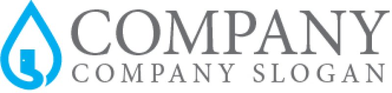 画像7: 家・水滴・ドア・ロゴ・マークデザイン1062 (7)