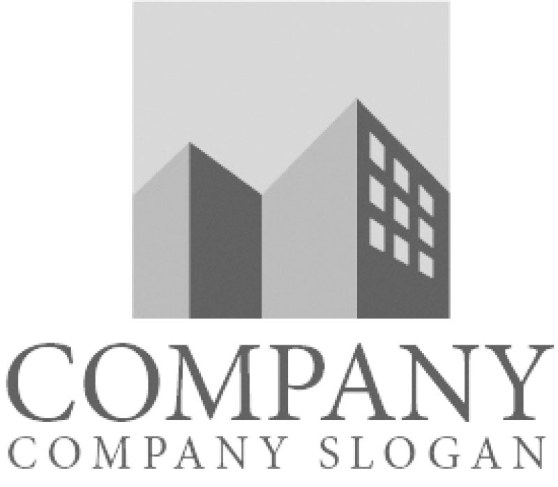 画像6: ビル・四角・街・ロゴ・マークデザイン1065 (6)