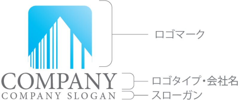 画像10: ビル・四角・グラデーション・ロゴ・マークデザイン1068 (10)