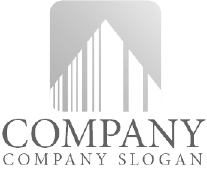 画像6: ビル・四角・グラデーション・ロゴ・マークデザイン1068 (6)