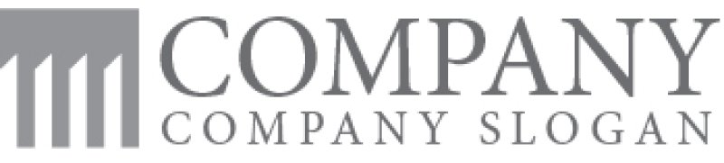 画像7: ビル・四角・連続・ロゴ・マークデザイン1069 (7)