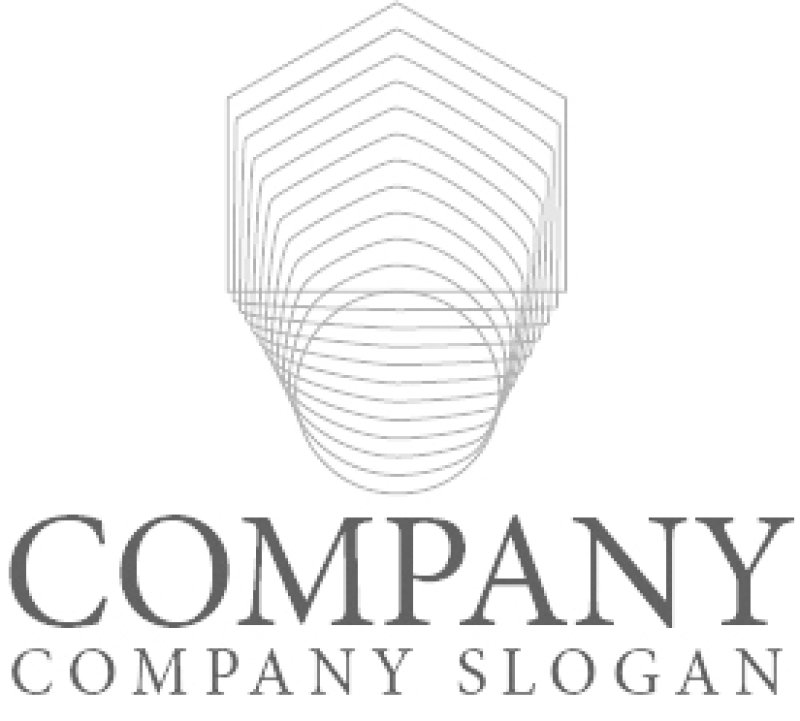 画像6: 家・線・輪・ロゴ・マークデザイン1095 (6)