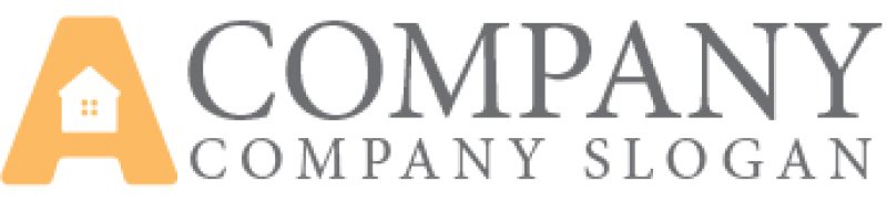 画像7: 家・A・アルファベット・ロゴ・マークデザイン1103 (7)