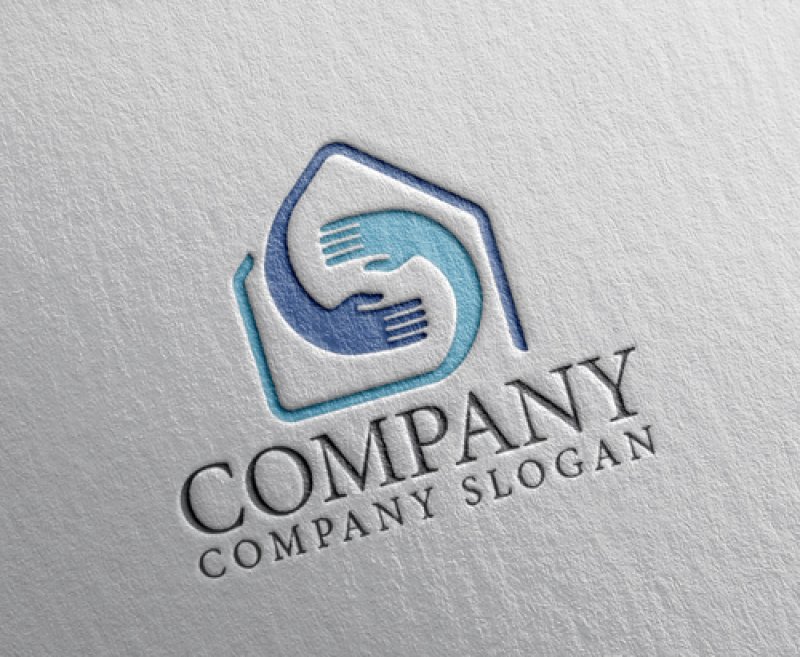 画像2: 家・手・回転・ロゴ・マークデザイン1105 (2)