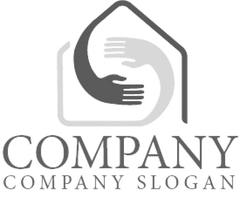 画像6: 家・手・回転・ロゴ・マークデザイン1105 (6)