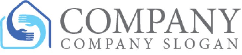 画像7: 家・手・回転・ロゴ・マークデザイン1105 (7)