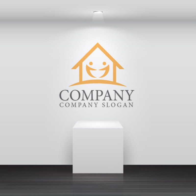 画像5: 家・人・ペア・ロゴ・マークデザイン1106 (5)