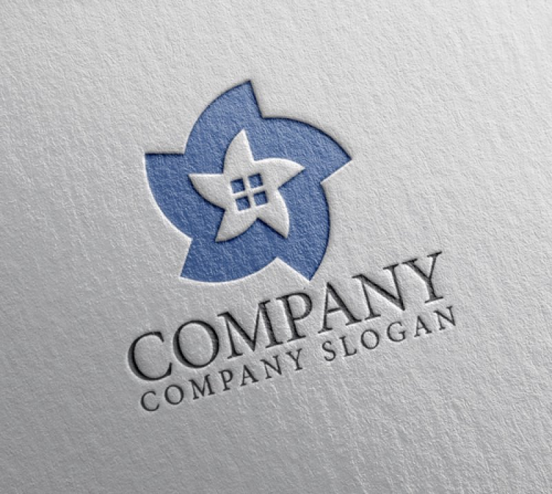 画像2: 家・星・花・風車・ロゴ・マークデザイン1113 (2)