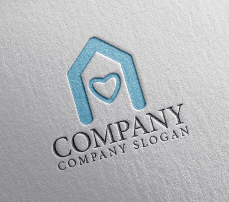 画像2: 家・ハート・ロゴ・マークデザイン1114 (2)