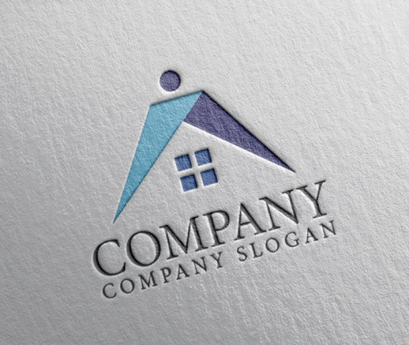 画像2: 家・人・A・アルファベット・ロゴ・マークデザイン1115 (2)