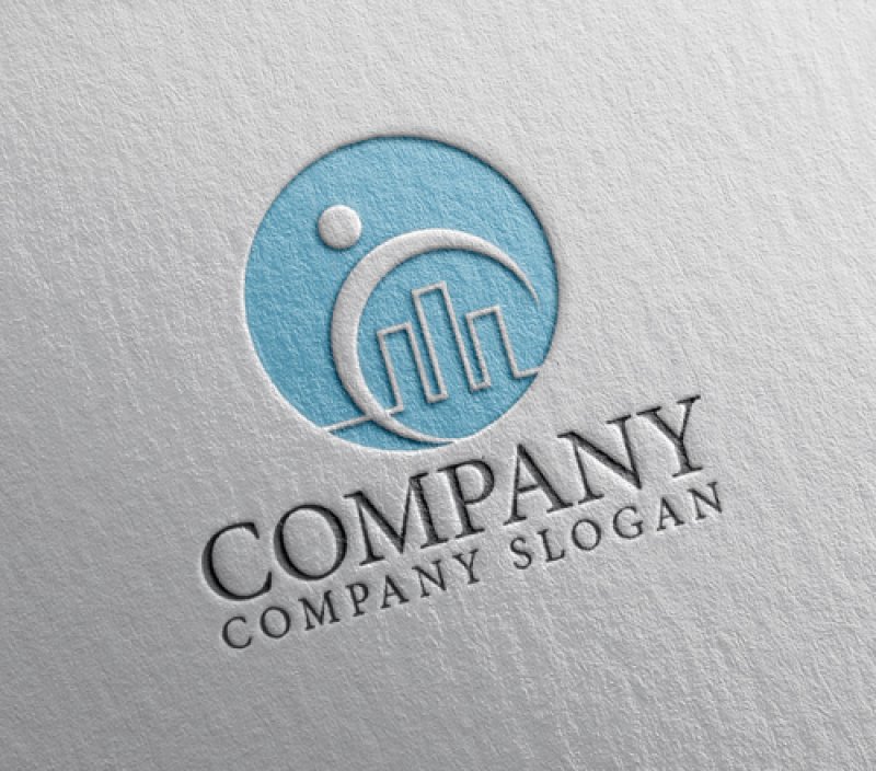 画像2: ビル・人・輪・ロゴ・マークデザイン1124 (2)