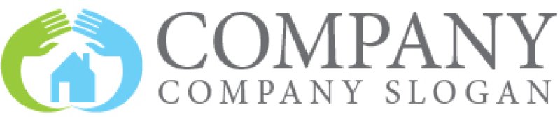 画像7: 家・手・保護・ロゴ・マークデザイン1128 (7)