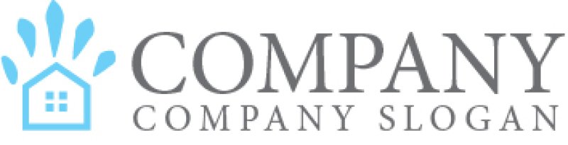 画像7: 家・手・水滴・ロゴ・マークデザイン1129 (7)