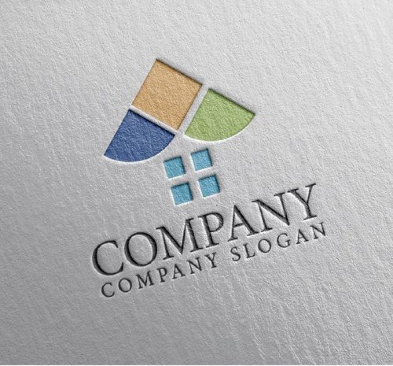 画像2: 家・屋根・傘・ロゴ・マークデザイン1132 (2)