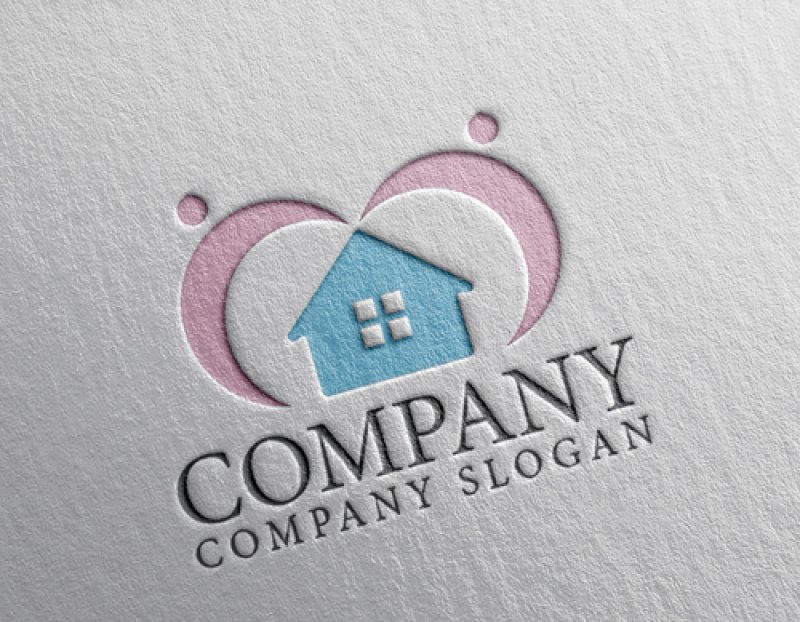 画像2: 家・人・輪・ロゴ・マークデザイン1138 (2)