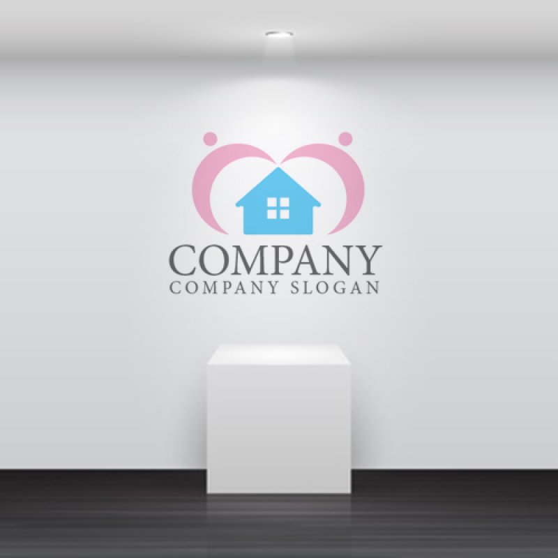 画像5: 家・人・輪・ロゴ・マークデザイン1138 (5)