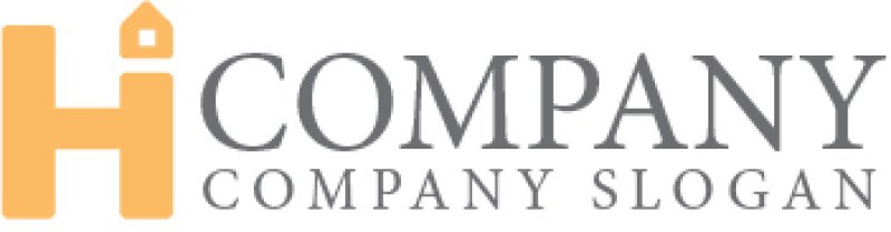 画像7: 家・H・アルファベット・シンプル・ロゴ・マークデザイン1147 (7)