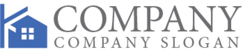 画像7: 家・K・アルファベット・ロゴ・マークデザイン1160 (7)