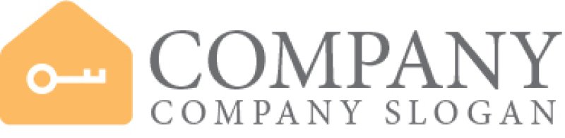 画像7: 家・鍵・ロゴ・マークデザイン1174 (7)