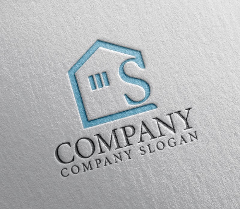画像2: S・家・窓・アルファベット・ロゴ・マークデザイン1177 (2)