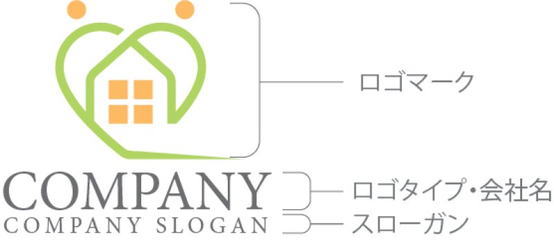 画像10: 家・ハート・人・窓・ロゴ・マークデザイン1185 (10)