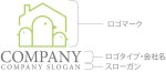 画像10: 家・鳥・家族・ひよこ・ロゴ・マークデザイン1190 (10)