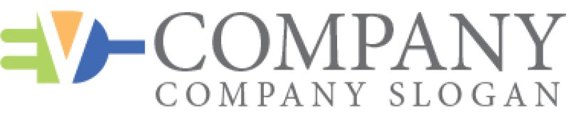 画像7: V・プラグ・電気・ロゴ・マークデザイン1195 (7)