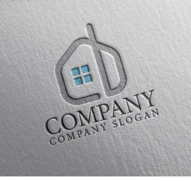 画像2: b・家・煙突・ロゴ・マークデザイン1198 (2)