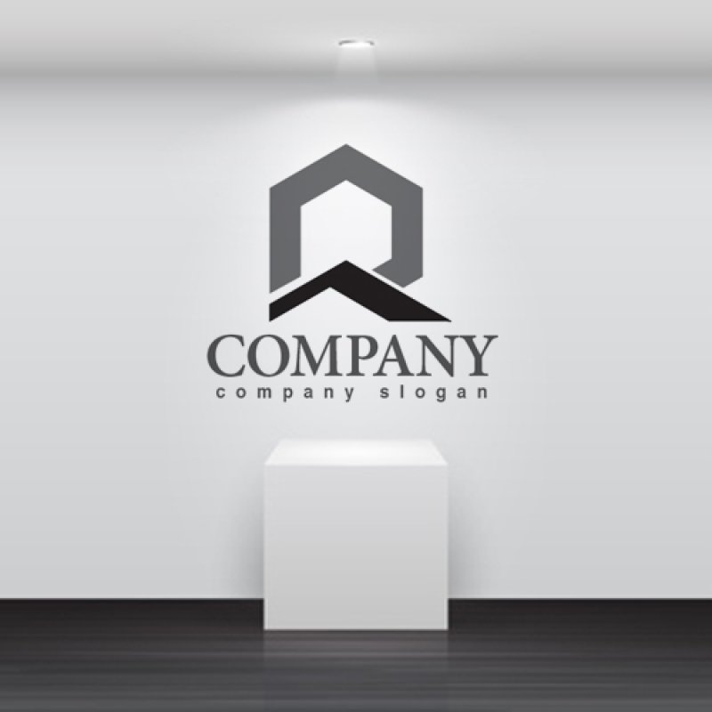 画像5: R・屋根・アルファベット・ロゴマークデザイン1215 (5)