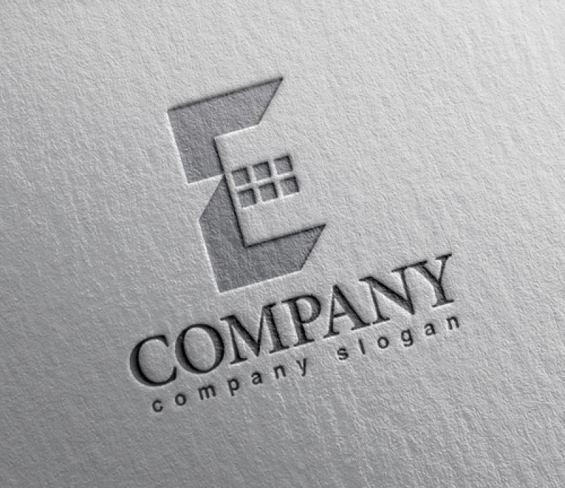 画像3: E・窓・ビル・アルファベット・ロゴマークデザイン1216 (3)