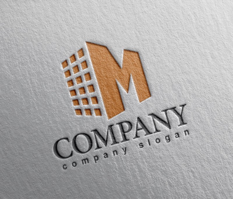 画像2: 窓・ビル・M・アルファベット・ロゴ・マークデザイン1218 (2)