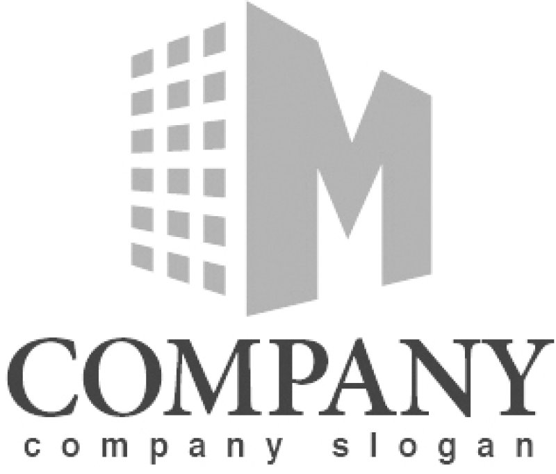 画像6: 窓・ビル・M・アルファベット・ロゴ・マークデザイン1218 (6)