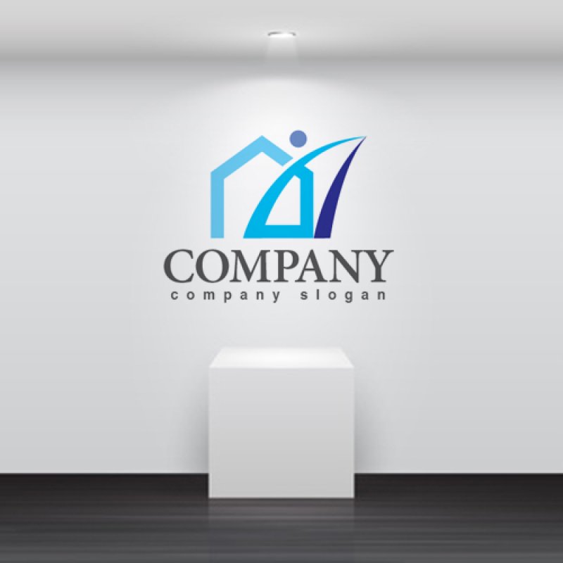 画像5: 家・人・A・ロゴ・マークデザイン1221 (5)