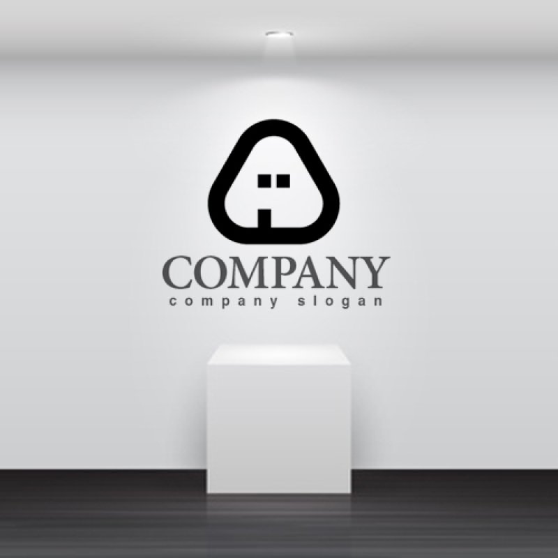 画像5: おにぎり・家・顔・アルファベット・ロゴマークデザイン1232 (5)