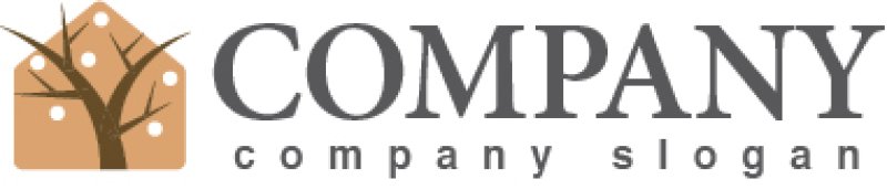 画像7: 家・木・雪・ロゴ・マークデザイン1235 (7)