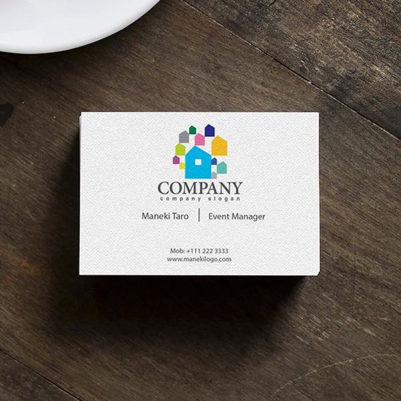 画像4: 家・集合・街・ロゴ・マークデザイン1239 (4)