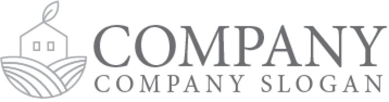 画像6: 畑・家・葉・アルファベット・ロゴマークデザイン1243 (6)