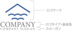 画像10: 家・海・ロゴ・マークデザイン1247 (10)