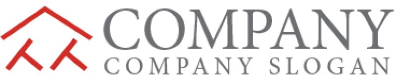 画像3: 屋根・家・人・アルファベット・ロゴ・マークデザイン1249 (3)