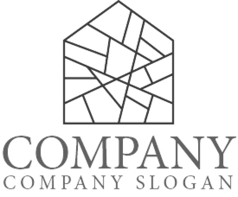 画像6: 家・線・分割・ロゴ・マークデザイン1250 (6)