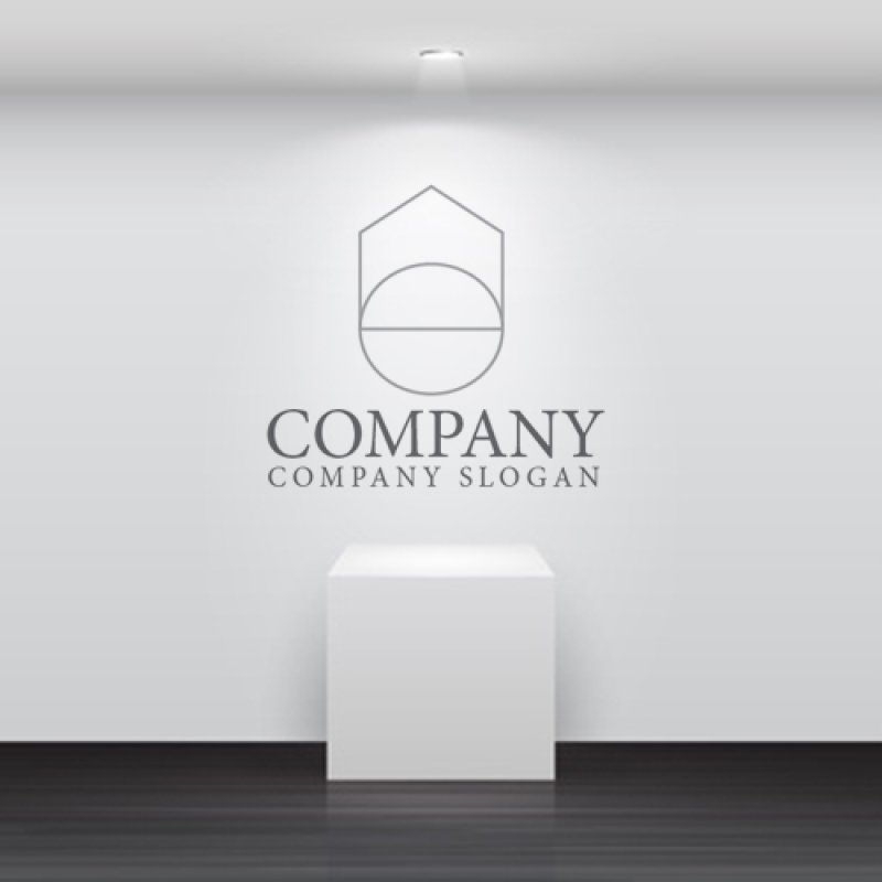 画像5: 家・輪・ロゴマークデザイン1253 (5)