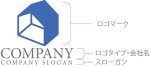 画像10: 家・屋根・ロゴ・マークデザイン1254 (10)