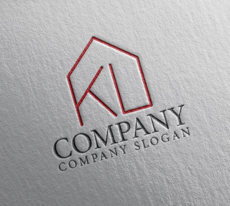 画像2: K・L・家・アルファベット・ロゴ・マークデザイン1262 (2)