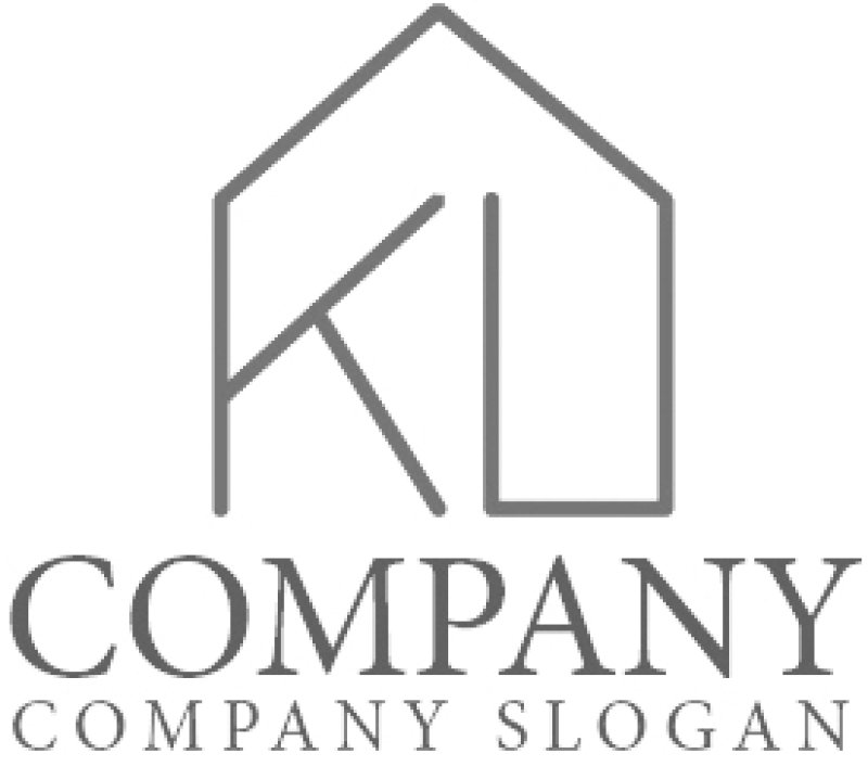 画像6: K・L・家・アルファベット・ロゴ・マークデザイン1262 (6)