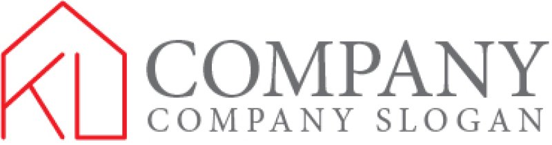 画像7: K・L・家・アルファベット・ロゴ・マークデザイン1262 (7)