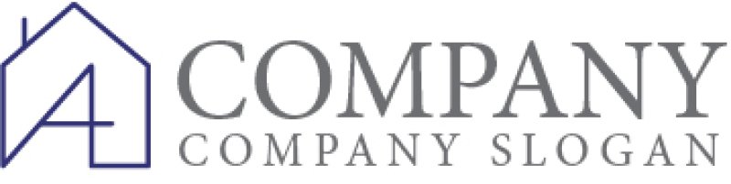 画像7: A・家・アルファベット・ロゴマークデザイン1263 (7)