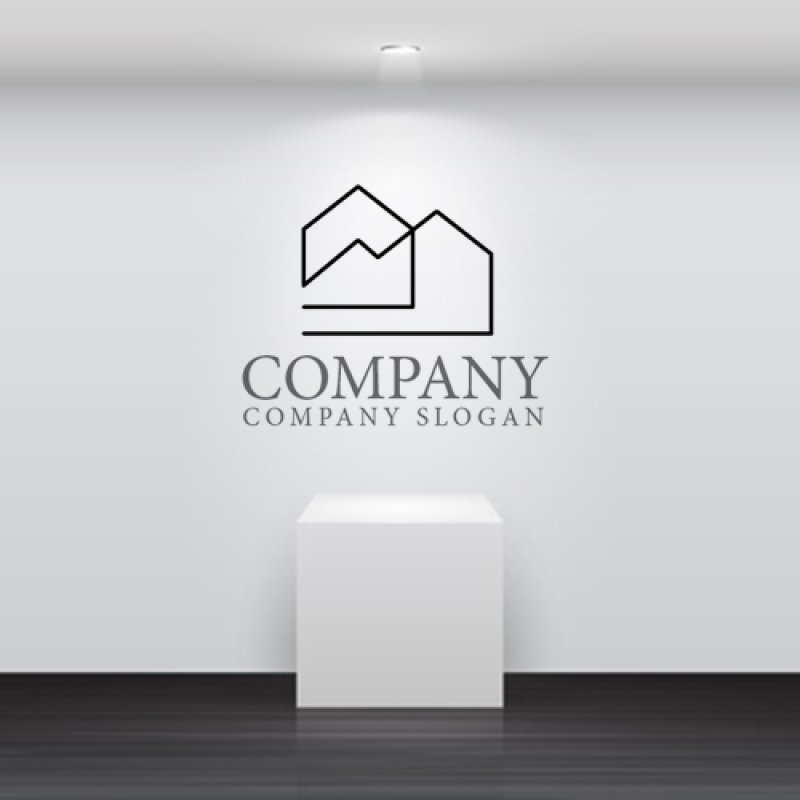 画像5: 家・屋根・ロゴマークデザイン1265 (5)