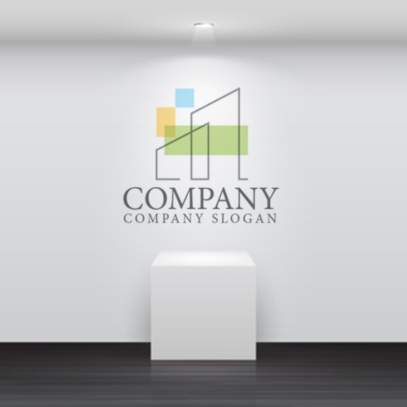 画像5: 家・色・ロゴ・マークデザイン1268 (5)