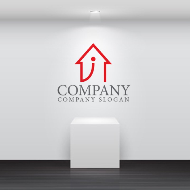 画像5: i・人・家・アルファベット・ロゴ・マークデザイン1270 (5)